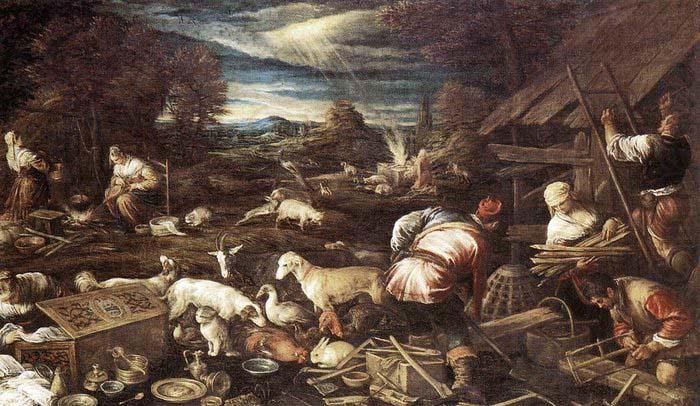 Noah's Sacrifice, Jacopo Bassano